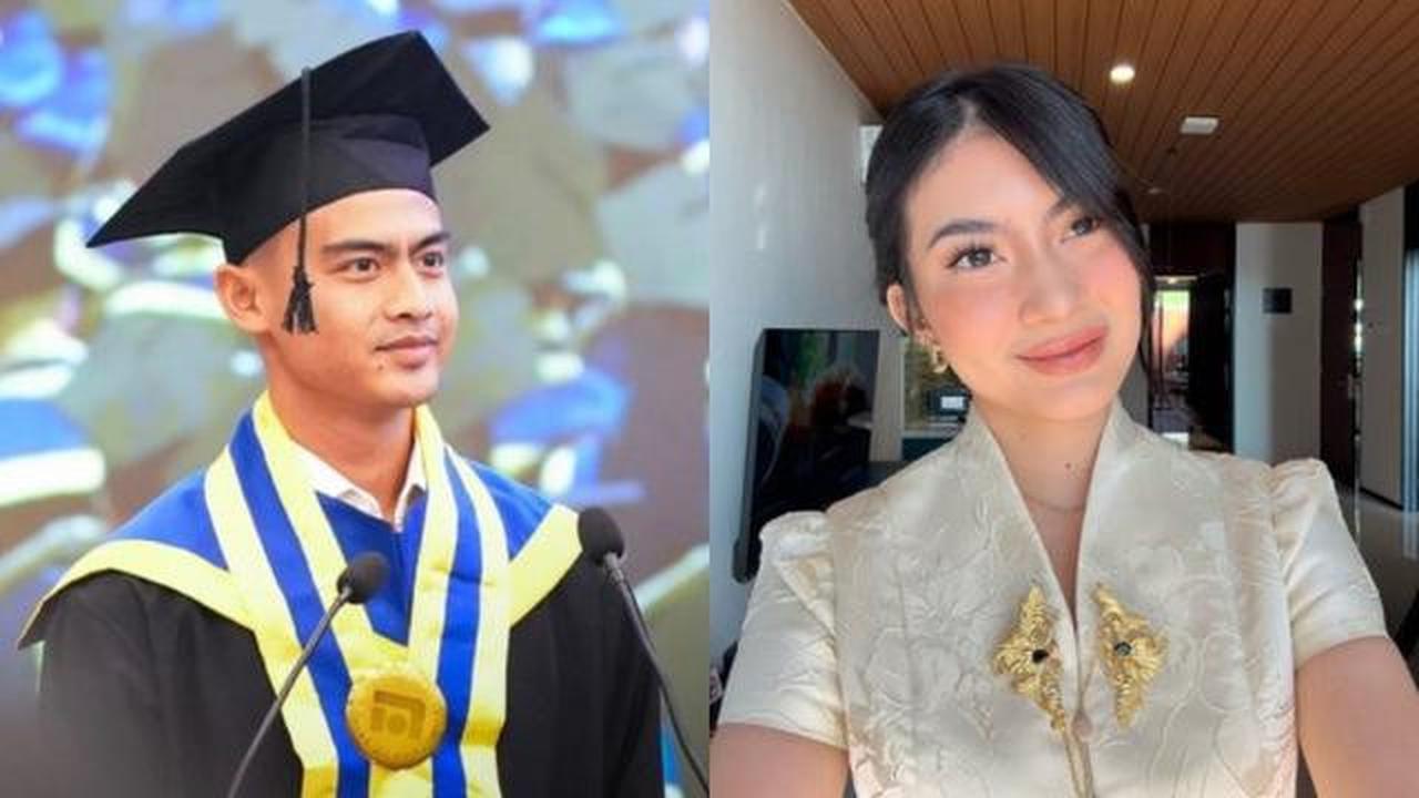 Tampil Anggun dengan Kebaya Peplum, Inka Andestha Curi Perhatian di Wisuda Pratama Arhan