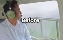 Viral Detik-Detik Menegangkan Helikopter Ditumpangi Raffi Ahmad Nyaris Jatuh ke Sawah Bali Utara