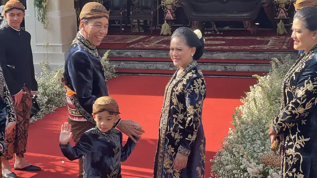 Presiden Jokowi Ngunduh Mantu