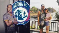 5 Potret Mesra Kushedya Hari Yudo Bersama Istri, Striker Arema