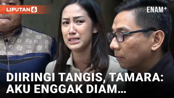 VIDEO: Sambil Menangis, Tamara Tyasmara Bantah Abai dengan Kematian Anaknya