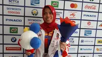 Lisa Setiawati merebut medali perak SEA Games 2019. (Istimewa)