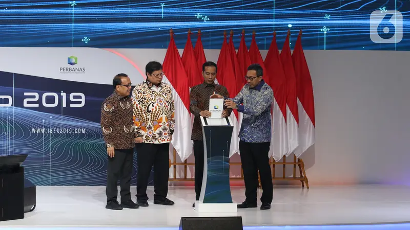 Jokowi Buka Indonesia Banking Expo 2019