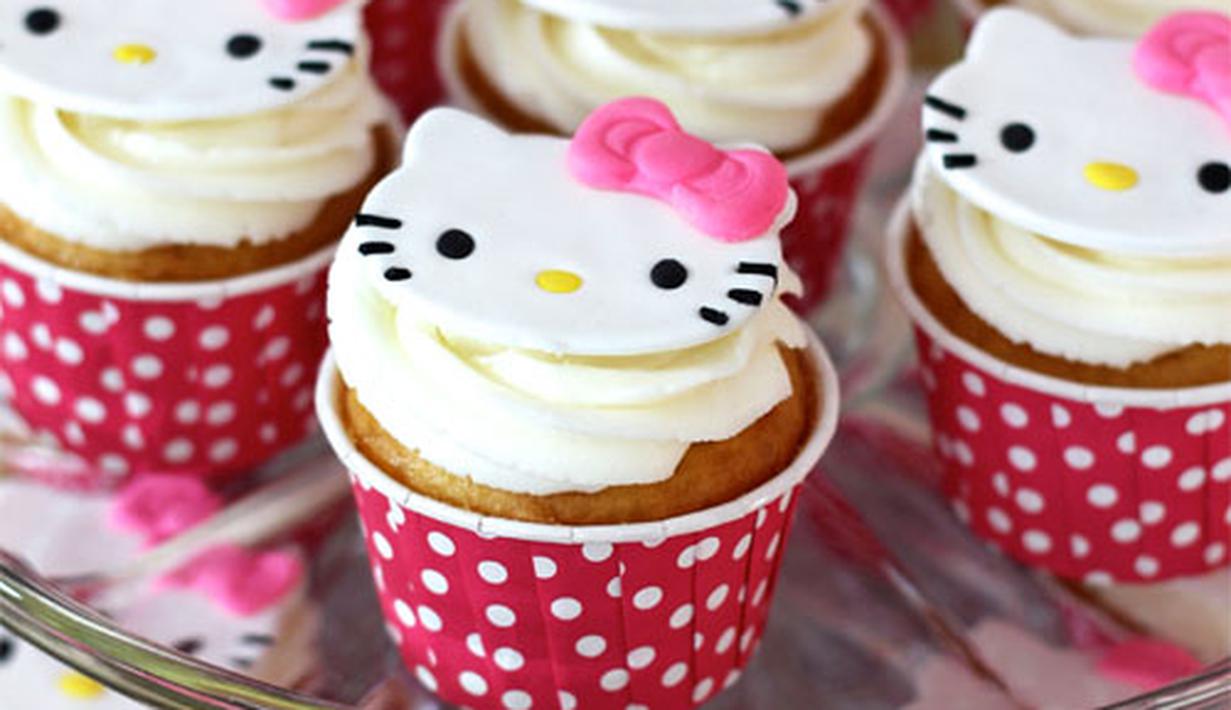 Download 530 Gambar Hello Kitty Cupcake Terbaik 