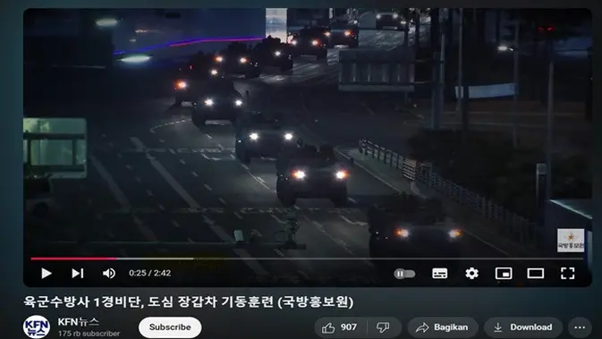 <p>Gambar tangkapan layar video dari channel YouTube KFN뉴스.</p>