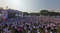 Semarak Jakarta Color Run Festival 2024 pada Minggu (21/7/2024).