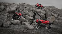 ANYmal &ndash; sejenis robot berkaki yang dikembangkan di ETH Z&uuml;rich, Swiss, untuk eksplorasi bulan. Kredit: TH Zurich / Takahiro Miki