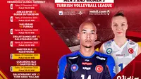 Jadwal dan Link Streaming Liga Voli Turki 2022/2023 Week 8 di Vidio, 21-25 Desember 2022. (Sumber : dok. vidio.com)