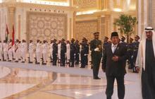 Diiringi Dentuman Meriam, Presiden Prabowo Bertemu Pangeran MBZ di Istana Qasr Al Watan