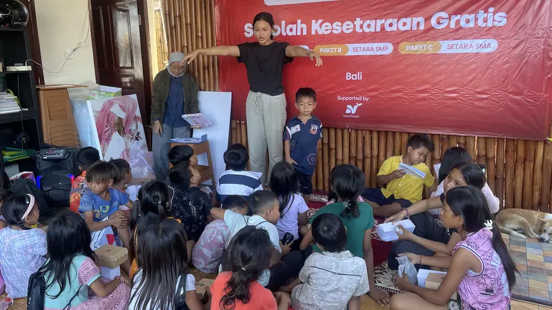 Mendukung Asa Anak-Anak Keluarga Miskin di Bali Utara Lewat Sekolah Kesetaraan Gratis