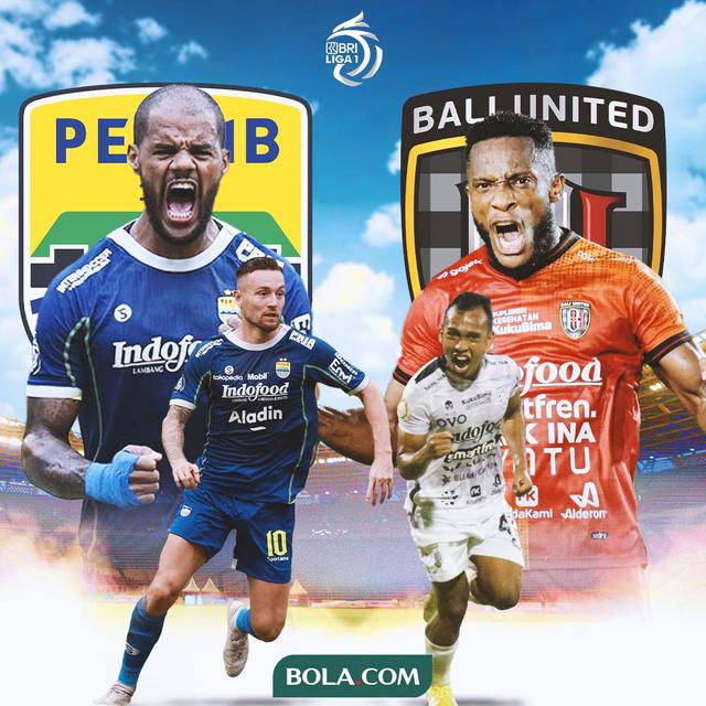 BRI Liga 1 - Duel Antarlini - Persib Bandung Vs Bali United