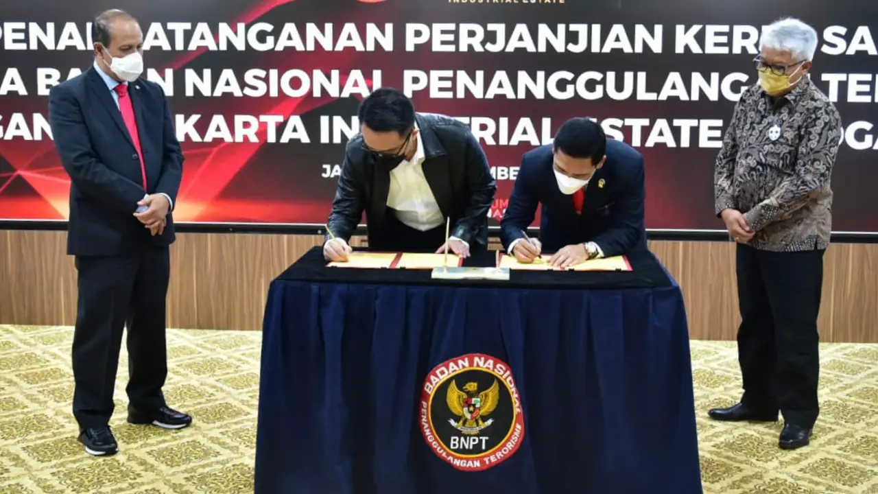 JIEP bekerjasama dengan BNPT