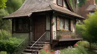 7 Inspirasi Rumah Sederhana di Kebun yang Asri, Cocok untuk Hidup Lebih Tenang