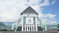 Penampkan gedung perkantoran Pemerintah Provinsi Sulawesi Barat