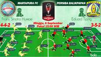 Martapura FC vs Persiba Balikpapan (Bola.com/Samsul Hadi)