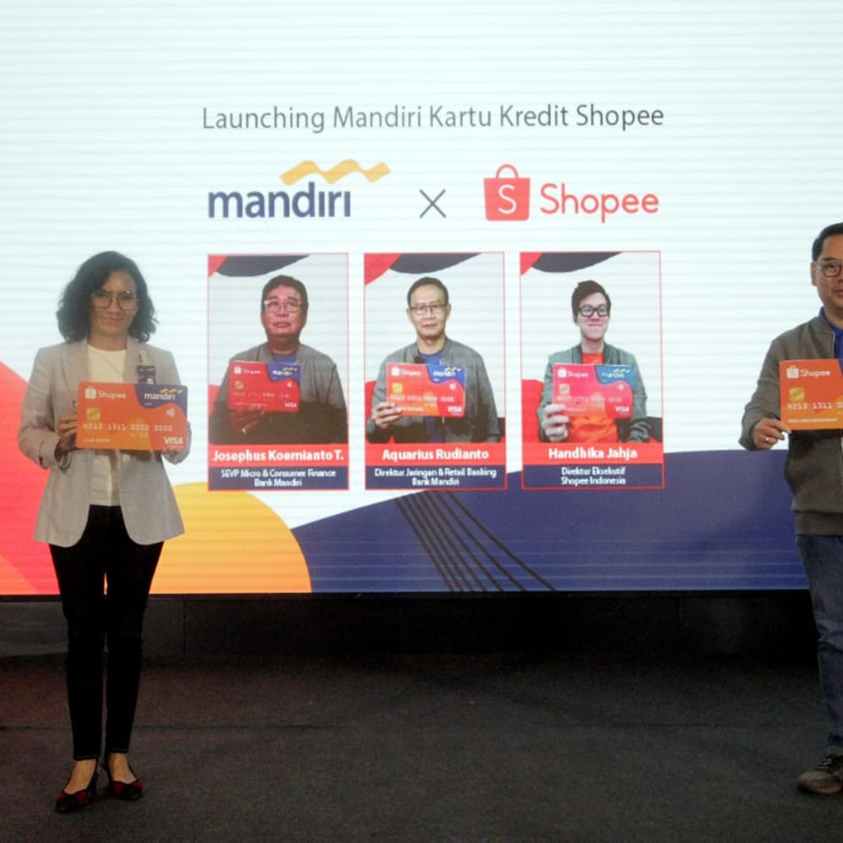 Mandiri, Shopee dan Visa Luncurkan Mandiri Kartu Kredit ...