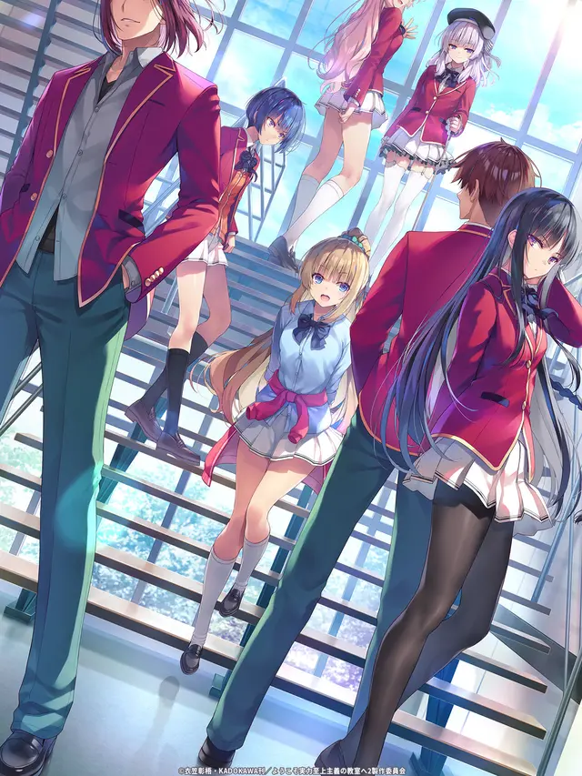 Anime Classroom of the Elite. (Lerche via animecorner.me)
