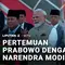 Pertemuan Prabowo dengan Narendra Modi