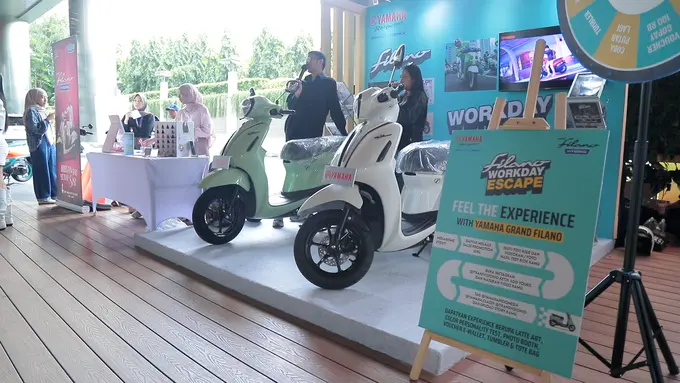 Yamaha Grand Filano Workday Escape, Ruang Rehat Singkat di Tengah Padatnya Aktivitas Perkantoran Jakarta