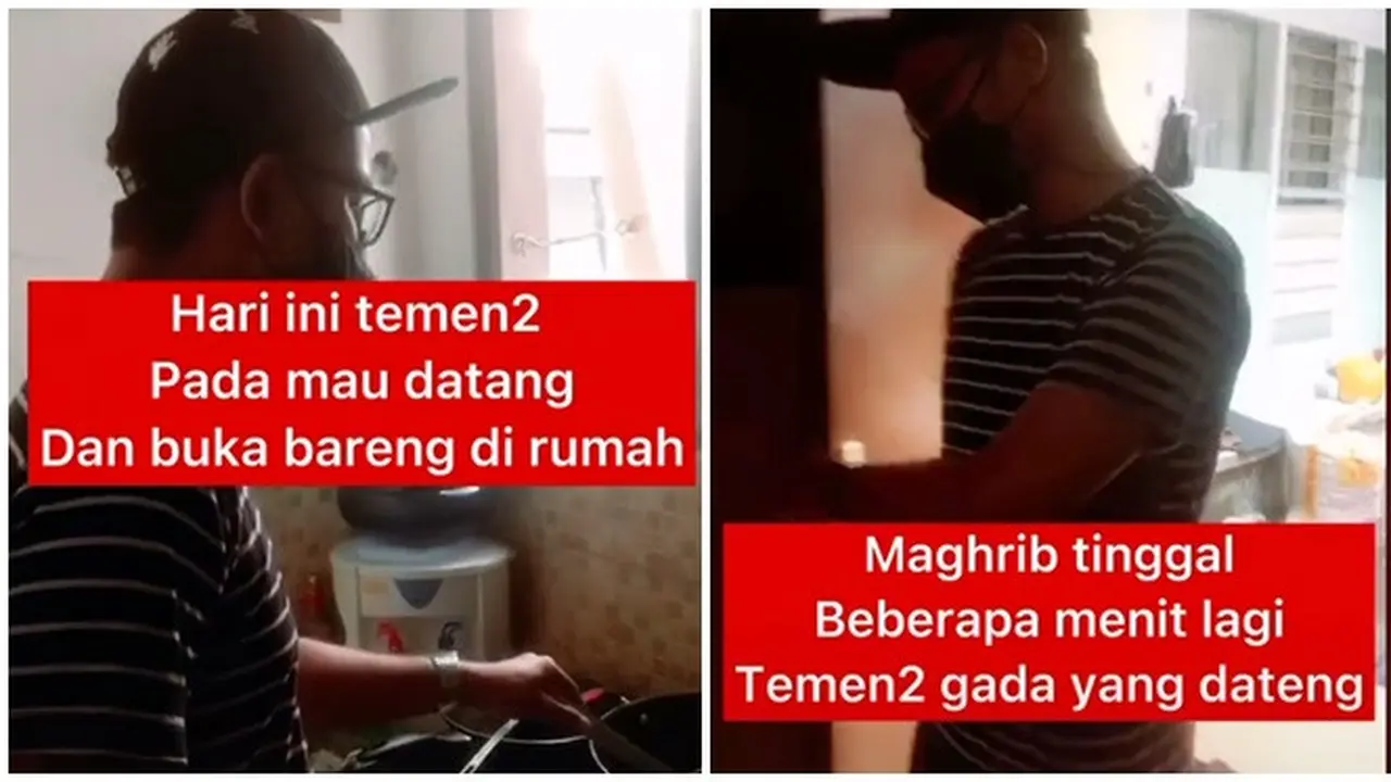 Tak Ada Teman yang Datang Saat Buka Bersama, Cerita Pria Ini Bikin Haru