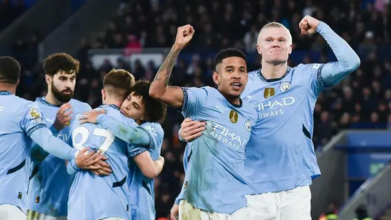 FOTO: Momen Gol Haaland dan Savinho Bawa Manchester City Akhiri Paceklik Kemenangan