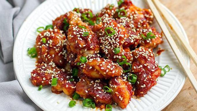 Resep Ayam Goreng Saus Korea Enak Mantap dan Sederhana 