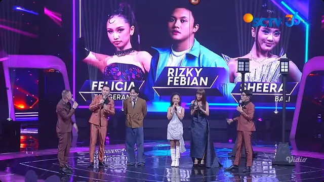Kolaborasi Felicia (Tangerang), Sheera (Bali), & Rizky Febian Sukses Memukau Seluruh Judges