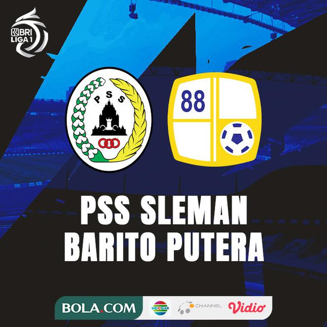 BRI Liga 1 - PSS Sleman Vs Barito Putera