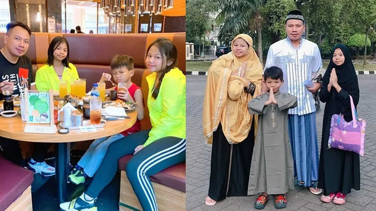 Tulis Pesan Menyentuh Buat Anak, Ini 6 Momen Manis Vicky dengan Ketiga Buah Hatinya