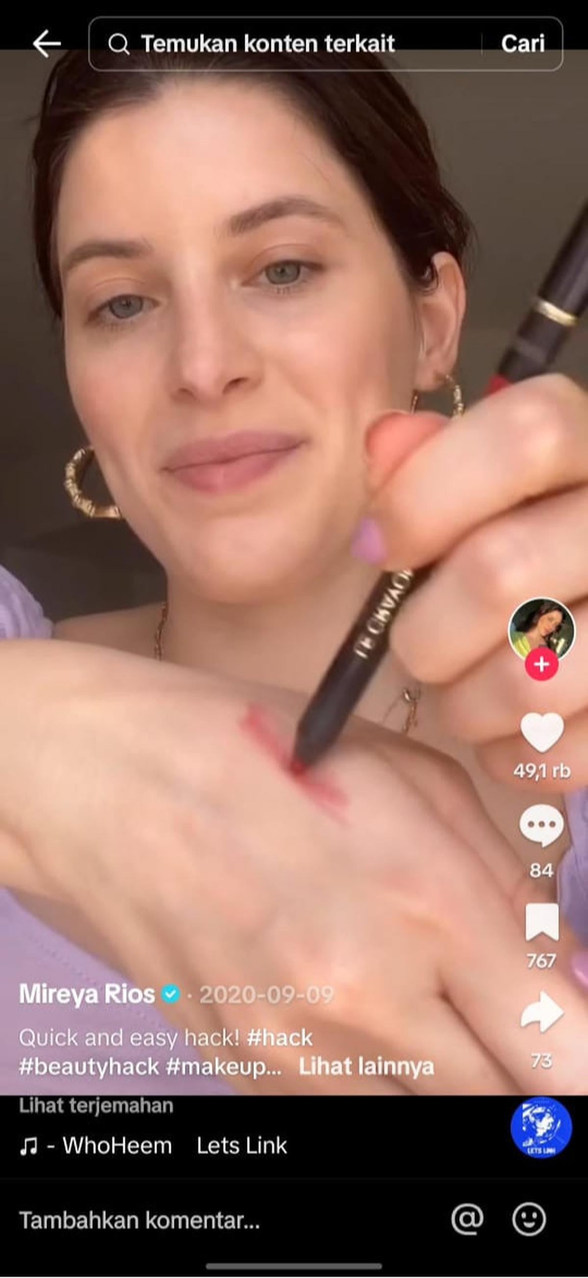 Mengatasi Lip Liner Kering dengan Face Oil