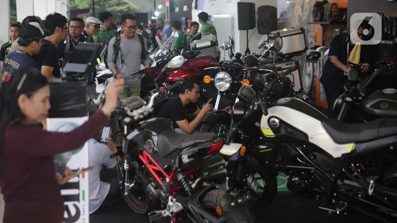 Deretan Motor Modifikasi Dipamerkan di IIMS Motobike Expo 2019