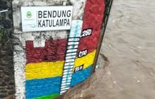 Bogor Diguyur Hujan Sejak Siang, Debit Bendung Katulampa Sempat Naik