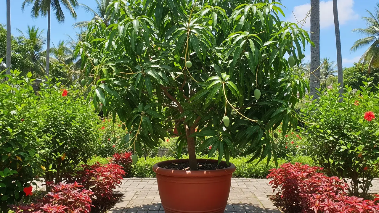 Cara Menanam Mangga dengan Tabulampot