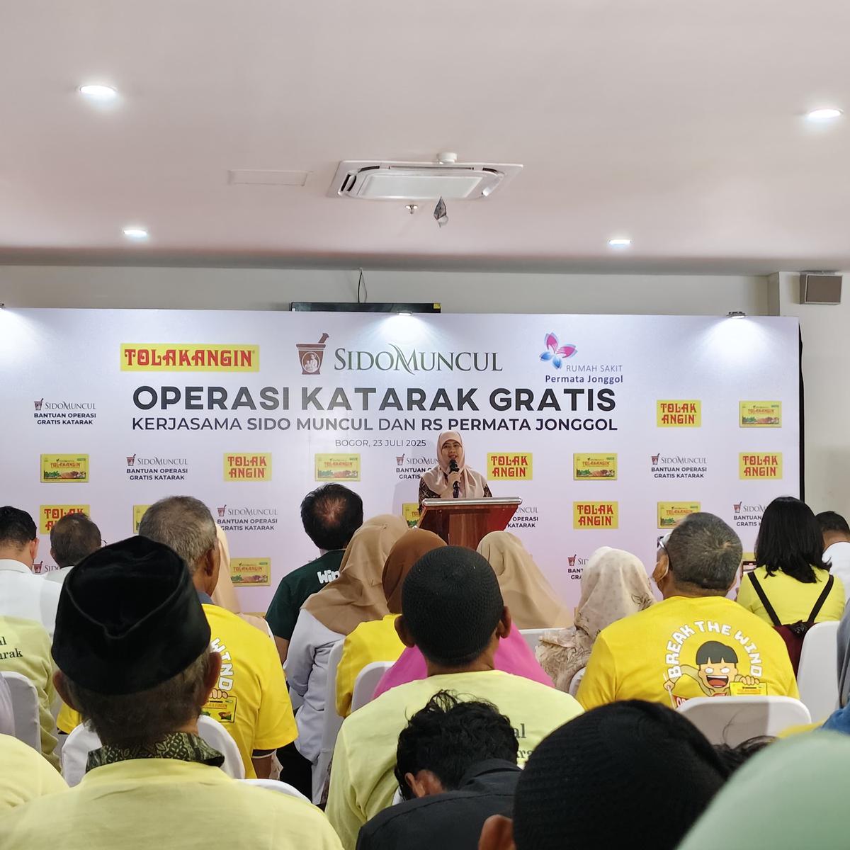 Sido Muncul gelar operasi katarak gratis