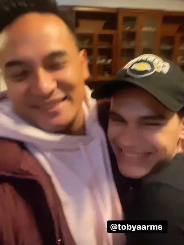 Momen hari terakhir Toby Armstrong syuting Asmara 2 Dunia (Foto: Instagram @panjiasaputra)