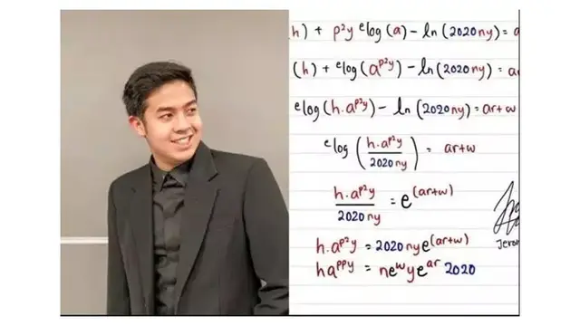 6 Rumus Matematika Ini Hasilnya Bikin Senyum Tipis, Tetap Harus Mikir Keras