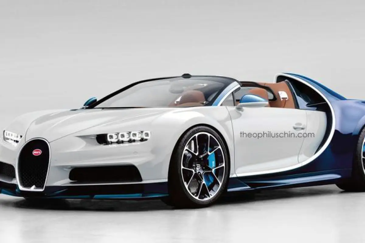 Versi Atap Terbuka Jet Darat Bugatti Terungkap