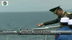 Tabur bunga di perairan Banten, Panglima TNI, Jenderal Gatot Nurmantyo tegaskan pentingnya menjaga kesatuan NKRI.