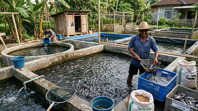 Cara Menambah Populasi Ikan Lele Setiap 3 Bulan/AI Generated