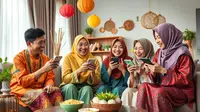kata kata lucu habis lebaran ©Ilustrasi dibuat AI