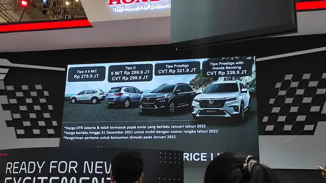 Harga Honda BR-V. (Liputan6.com/Arief Aszhari)