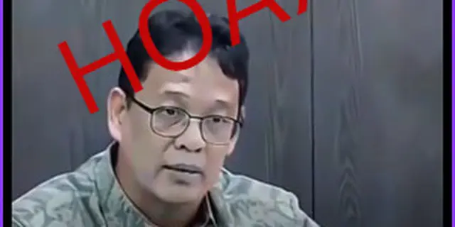 Cek Fakta: Hoaks, Video Menkeu Purbaya Minta Koruptor Dihukum Mati