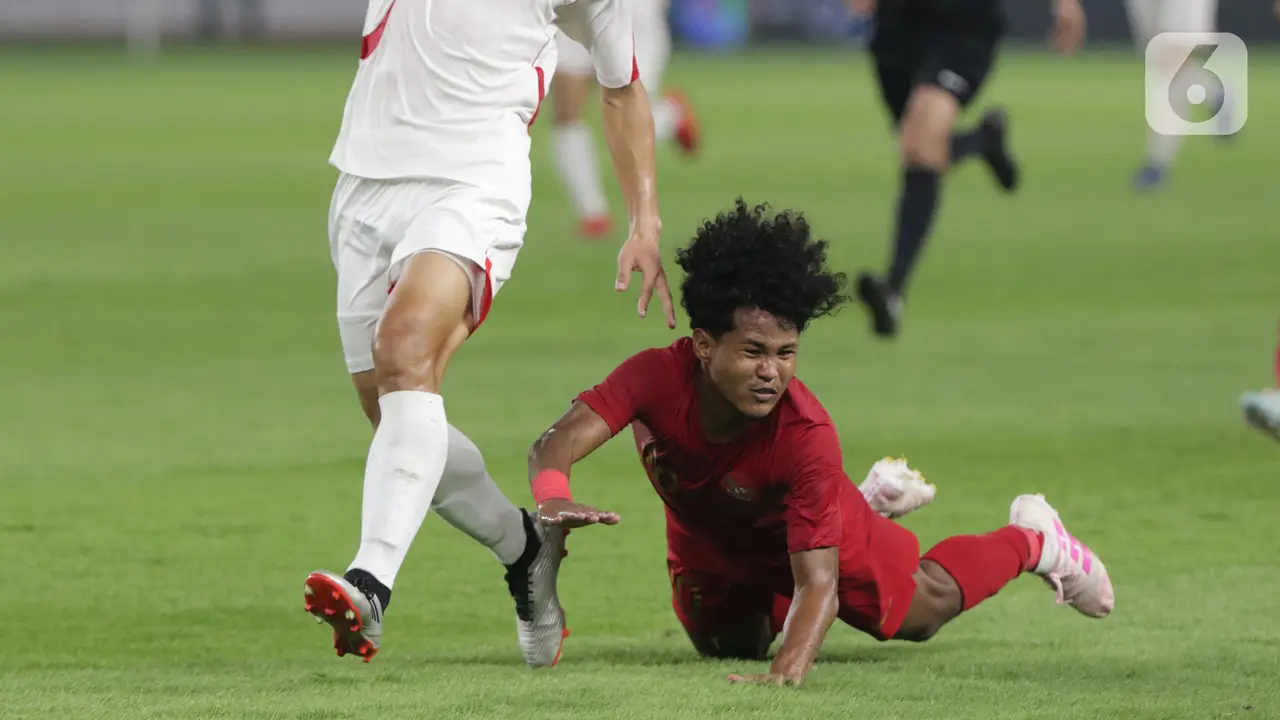 Aksi Timnas Indonesia U-19 Saat Tahan Imbang Korea Utara