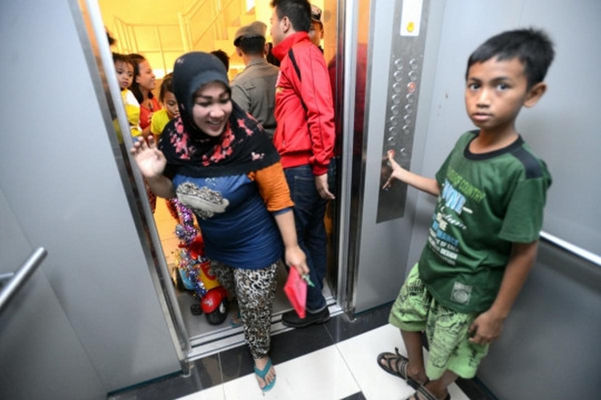 Warga Kampung Pulo mulai berbenah ke Rusun Jatinegara