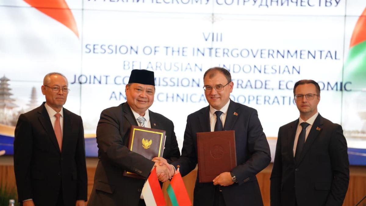 Menko Airlangga Temui PM Belarus, Perkuat Kerja Sama Pertanian dan Industri