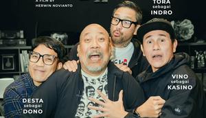 Kabar mengejutkan datang dari perfilman nasional, Desta dipercaya memerankan Dono dalam film Warkop DKI Reborn terbaru. Indro Warkop membenarkan. (Foto: Dok. Instagram @falconpictures_)