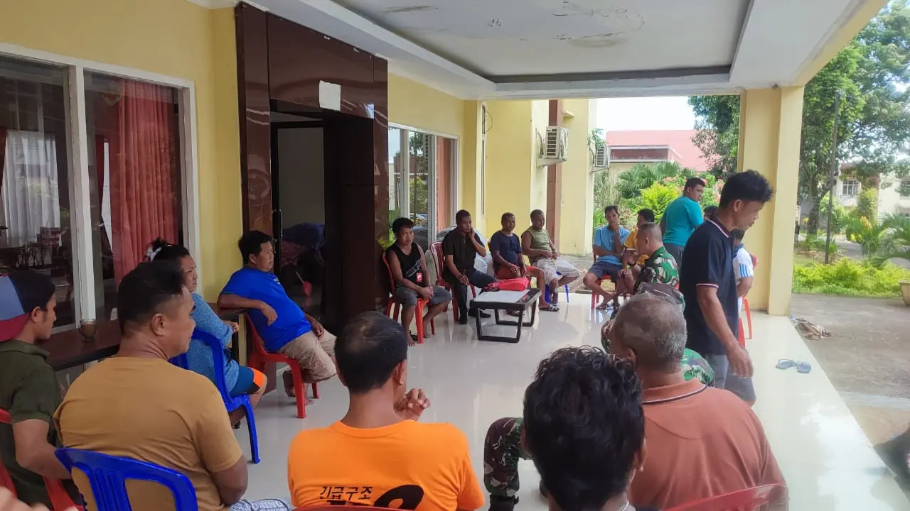 Kondisi warga terdampak erupsi Gunung Ruang yang kini tinggal di posko pengungsian BPMP Sulut, Kamis (16/5/2024).