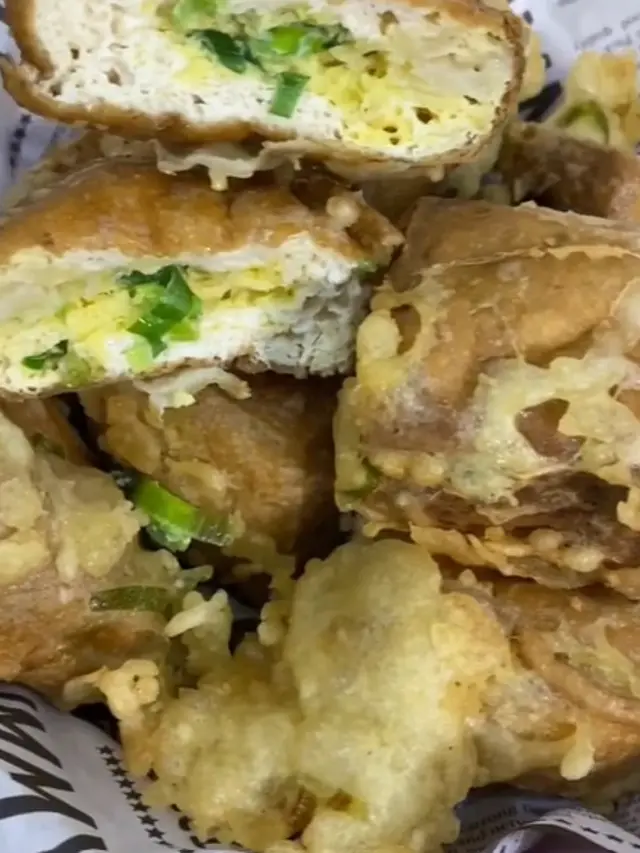 Resep tahu suntik telur. (dok. TikTok @sajiansedap/https://www.tiktok.com/@sajiansedap/video/7217304353701465371)