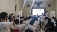 Organisasi sayap partai Gerindra, Jaringan Rakyat Indonesia Raya (Jari Raya) menggaet kaum milenial untuk mengadakan pelatihan film yang melibatkan 200 orang peserta dan komunitas seni di Palangka Raya, Kalimantan tengah. (Foto: Istimewa).