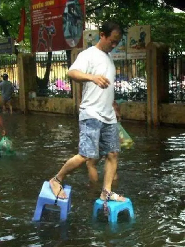 ide kreatif atasi banjir